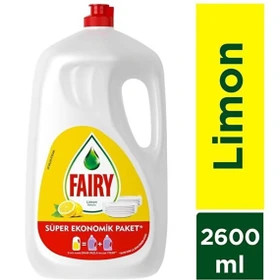 مایع ظرفشویی فیری مدل لیمویی Fairy Limon Kokulu حجم 2600 میل