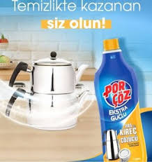 مایع جرمگیر کتری و شیرآلات پورچوز 1000 میل porçöz