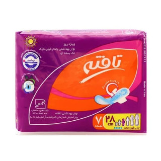 نوار بهداشتی روز تافته مدل Ultra thin daily use، سایز L