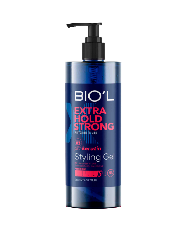 ژل حالت دهنده مو بیول مدل Extra Hold Strong حجم ۷۰۰ میلی لیتر
