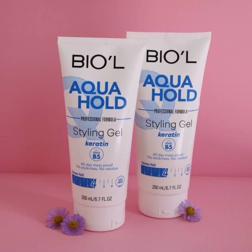 ژل حالت دهنده مو مرطوب بیول مدل Aqua Hold حجم 200میل