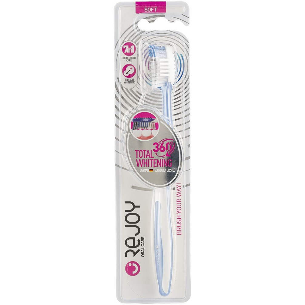 مسواک مدل TOTAL WHITENING 360 با برس نرم ریجوی