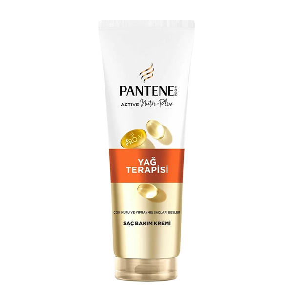 ماسک مو تیوپی موهای خشک پنتن Pantene Oil Therapy Cream 275Ml