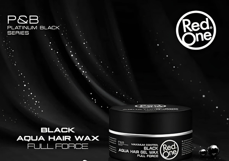 واکس مو ردوان مشکی فوق قوی با ظاهر طبیعی | RedOne Black Aqua Hair Wax